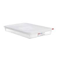 CONTENEDOR HERMETICO ENTERO DE 2.5 PG CON TAPA 8.78 qt (53X32X6 cm) ARAVEN