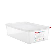 CONTENEDOR HERMETICO ENTERO DE 6 PG CON TAPA 22.2 qt (53X32X15 cm) ARAVEN