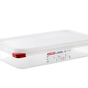 CONTENEDOR HERMETICO MEDIO DE 4 PG CON TAPA 6.8 qt (30X25.4X10 cm) ARAVEN