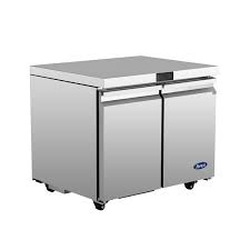 CONGELADOR BAJO BARRA DE 2 PUERTAS ACERO INOX SS-UC-36F-HC 36 1/4 X 29 1/2 X 35 1/4 PG AVANTCO