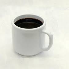 Taza de Melamina 10 oz Color Blanco CR9035W Thunder Group (Precio por 12 piezas)