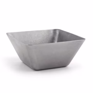 BOWL CUADRADO 5 OZ (148 ML) DE ACERO INOXIDABLE DSD069ANS23 FRONT OF THE HOUSE (PRECIO POR 12 PIEZAS)
