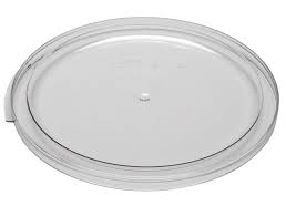 TAPA PARA CONTENEDOR REDONDO POLICARBONATO 6 Y 8 QT CAMBRO (PRECIO POR 12 PIEZAS)
