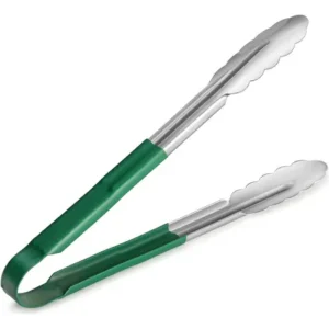 PINZA ACERO INOX CUBIERTA PLASTICO 12 PG VERDE 4781270 JACOBS PRIDE VOLLRATH