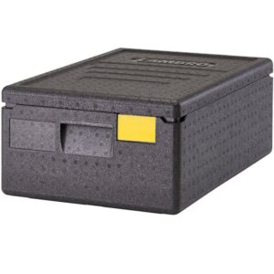 CAJA TERMICA ENTERA CAM GOBOX CAMBRO PARA 1 INSERTO DE 4 PG MEDIDAS: 23 9/16 X 15 11/16 X 4 PG (POLIPROPILENO EXPANDIDO)