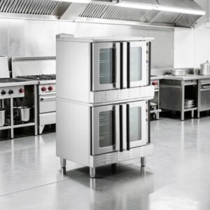 HORNO DE CONVECCION DOBLE FGC-200-LK MEDIDAS: 38 X 42 X 68 PG DE 108,000 BTU COOKING PERFORMANCE (GAS LP)