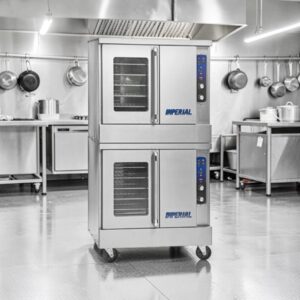 HORNO DE CONVECCION DOBLE CON 10 REJILLAS AJUSTABLES MEDIDAS: 38 X 42 X 74 PG DE 140,000 BTU PCVG-2 PRO SERIES IMPERIAL RANGE (GAS LP)