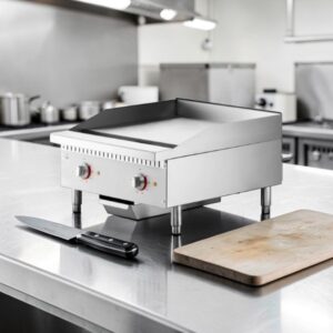 PLANCHA ELECTRICA 24 PG (60 CM) USO MEDIO G-CPG-24-M MEDIDA: 24 X 29 X 15 9/16 PG DE 6,000W / 8,000W, 208 / 240V MARCA COOKING PERFORMANCE