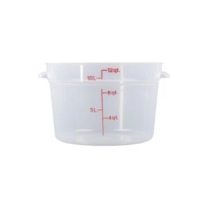 CONTENEDOR REDONDO DE 12 QT DE POLIETILENO RFS12PP190 MARCA CAMBRO