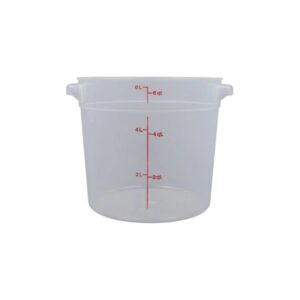 CONTENEDOR REDONDO DE 6 QT DE POLIETILENO RFS6PP190 MARCA CAMBRO