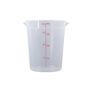 CONTENEDOR REDONDO DE 8 QT DE POLIETILENO RFS8PP190 MARCA CAMBRO