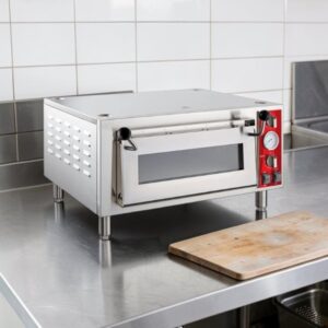 HORNO PARA PIZZA ELECTRICO 16 PG LA PIZZA USO COMERCIAL HORNO APILABLE MEDIDAS: 28 X 23 1/4 X 15 3/4 PG, 120 V DE 1,700 W AVANTCO