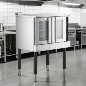 HORNO DE CONVECCION A GAS DE UNA PLATAFORMA PARA 3 CHAROLAS CON PATAS 54,000 BTU CG1-L MAINSTREET