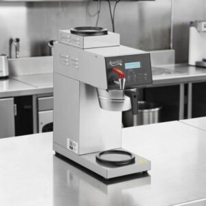 CAFETERA DECANTADORA AUTOMATICA TABLERO DIGITAL CON 2 CALENTADORES PARA JARRA CAFETERA PRODUCCION DE 18 LTS POR HORA, TANQUE DE 5.6 LTS 120V, 1700 W AVANTCO