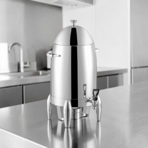 CHAFER PARA CAFE 5 GALONES (80 TAZAS) HEAVY WEIGHT DETALLES ACERO INOX ACOPA
