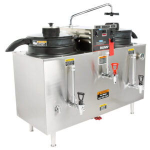 CAFETERA BUNN 20500.0001 U3 DE DOBLE DEPOSITO Y CAPACIDAD PARA 3 GALONES ? 120/240 V