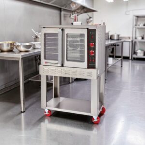 HORNO DE CONVECCION A GAS NATURAL DE UNA CAMARA MAJESTIC - 54,000 BTU MSD-HE AMERICAN RANGE