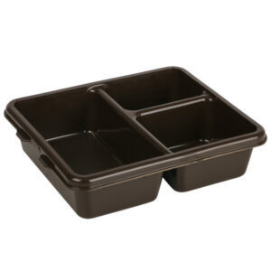 CHAROLA DE 3 COMPARTIMENTOS MARCA MODELO 9113CPBR CAMBRO (PRECIO POR 24 PIEZAS)