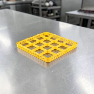 Extension Amarillo de 16-Compartimentos con  (Medida del Compartimento: DIAMETRO MAXIMO 4 1/2 PG  ALTURA MAXIMA 4 5/8 PG)