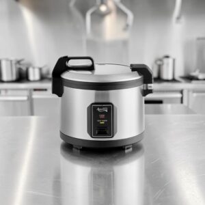 ARROCERA ELECTRICA 60 TAZAS (30 TAZAS CRUDO) AVANTCO 18 X 15 1/2 X 15 7/16 PG 120 V / 1.550 W