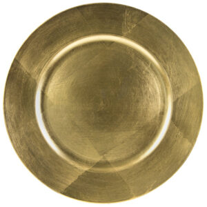 Plato Base Color Dorado de 33cms Modelo LAG24 MATERIAL PLASTICO ACRILICO (VENTA EN MULTIPLOS DE 24 PIEZAS)