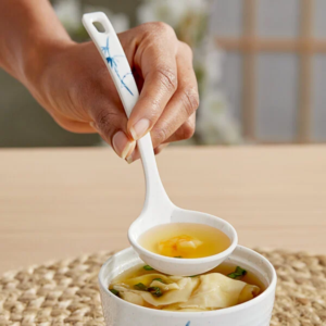 CucharÃ³n De Sopa De Melamina 1 Oz Acopa Bambu Biru (Precio Por 60 Piezas)