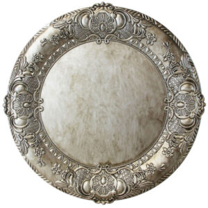 Plato Base Color Plateado de 33cms Modelo 1320424